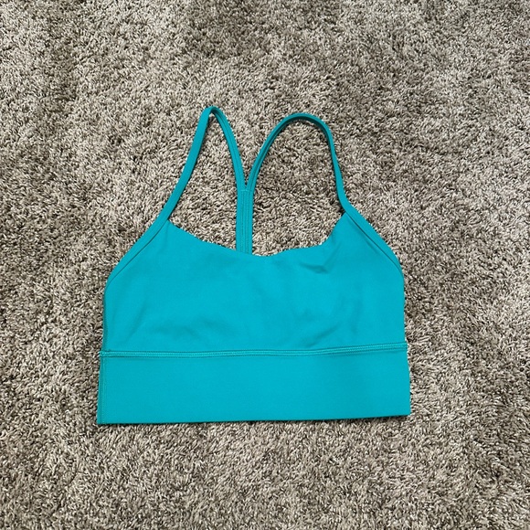 Lululemon Athletica Flow Y Bra Women Size 4, green - Picture 1 of 7